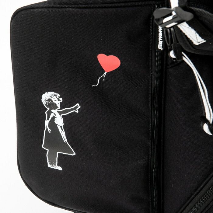 Banksy バンクシー ゴルフ BACB-03 スタンド キャディバッグ 9型 バンクシー スタンド キャディバッグ BACB-03 カラー：ブラック