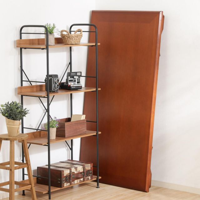 不二貿易 折脚和風座卓１５０７５ＯＡＫ 新生活 おしゃれ MARWIL-DEMENAGEMENTS_CH