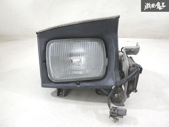 日産純正 RPS13 180SX リトラクタブル リトラ ヘッドライト 右 運転席側 ハロゲン 1553 訳有品 ☆モーター動作OK☆ 日産 純正 RPS13 180SX ヘッドライト