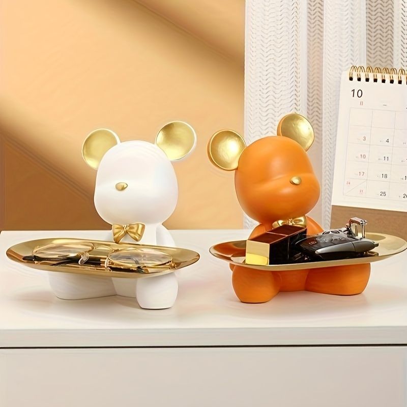 m&m's 置物　フィギュア キー収納 小物入れ 玄関収納 鍵置き 彫刻装飾 玄関 鍵収納 おしゃれ 卓上置物 置物 装飾 キー収納 鍵置き 小物収納