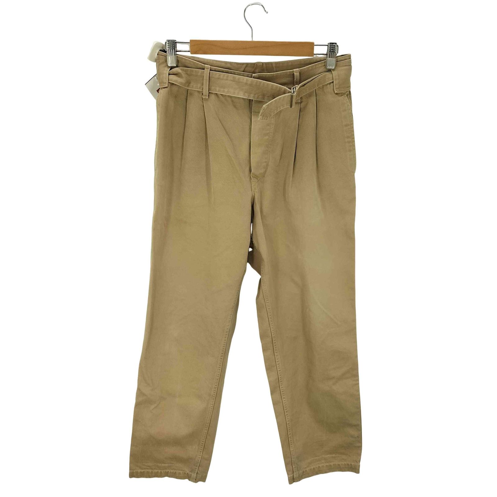 COMOLI 16SS ベルテッドチノパンツ コモリ COMOLI 16SS ベルテッドチノパンツ メンズ JPN：1 - メルカリ
