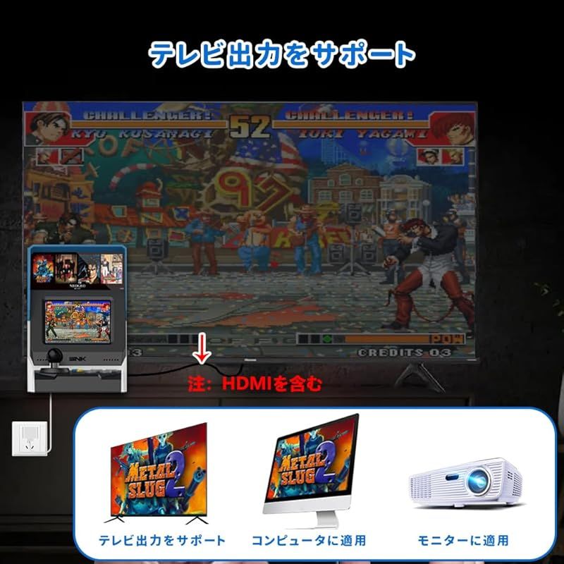 NEOGEO Mini International ＆ Mini Padセット - NEO GEO Mini インターナショナルアーケード ネオジオ  ミニ 国際版 「ザ・キング・オブ・ファイターズ」「メタルスラッグ」など40本 SNK クラシック ゲーム収 0 - メルカリ