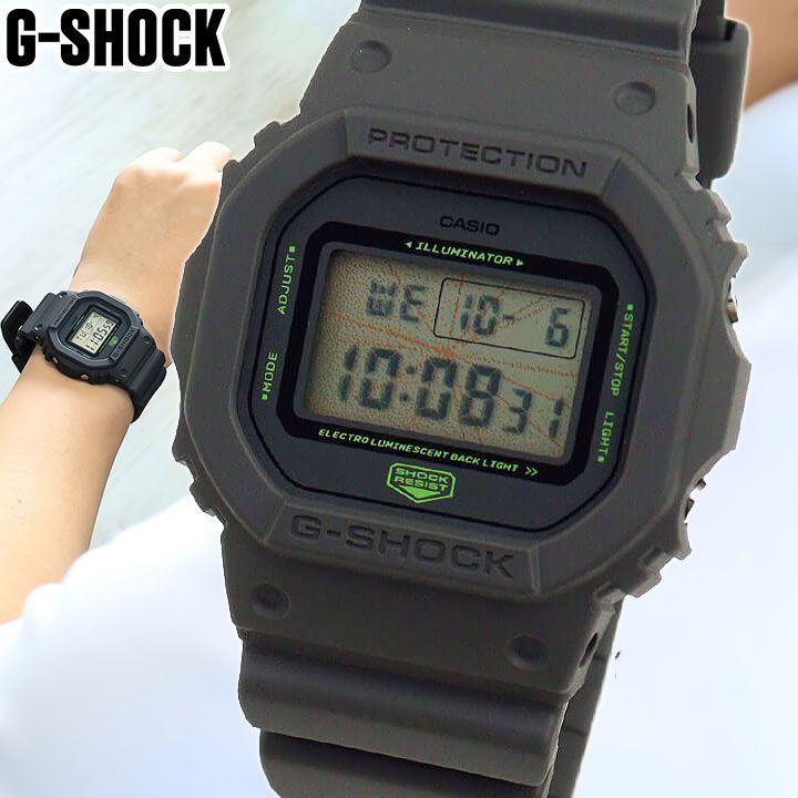CASIO Gショック DW-5600MNT-1 海外モデル メンズ 腕時計 YOSHIROTTENデザイン ジーショック ウレタン デジタル 時計 カシオ メンズ G-SHOCK 5600 g-shock