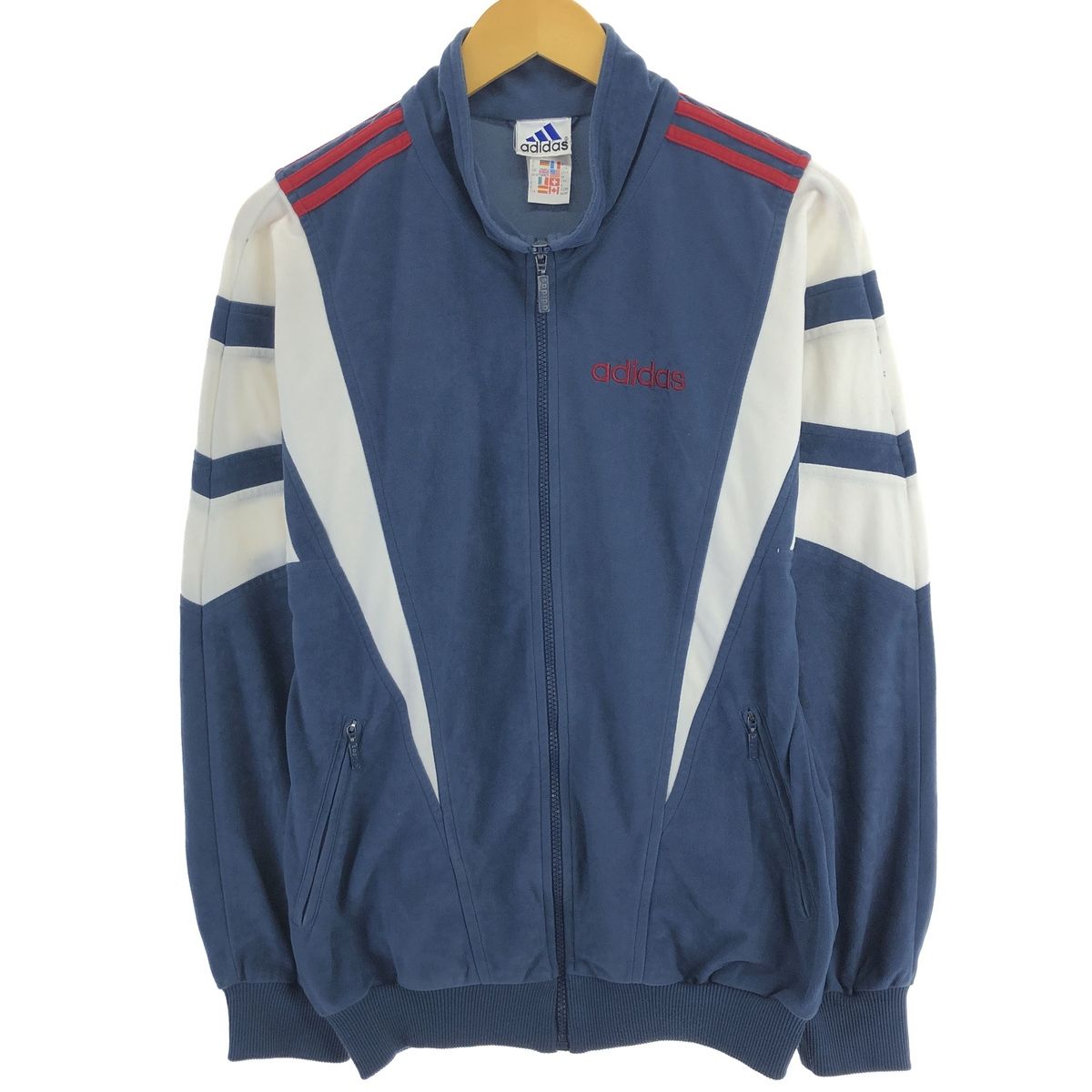 古着 90年代 アディダス adidas ベロアジャージ トラック