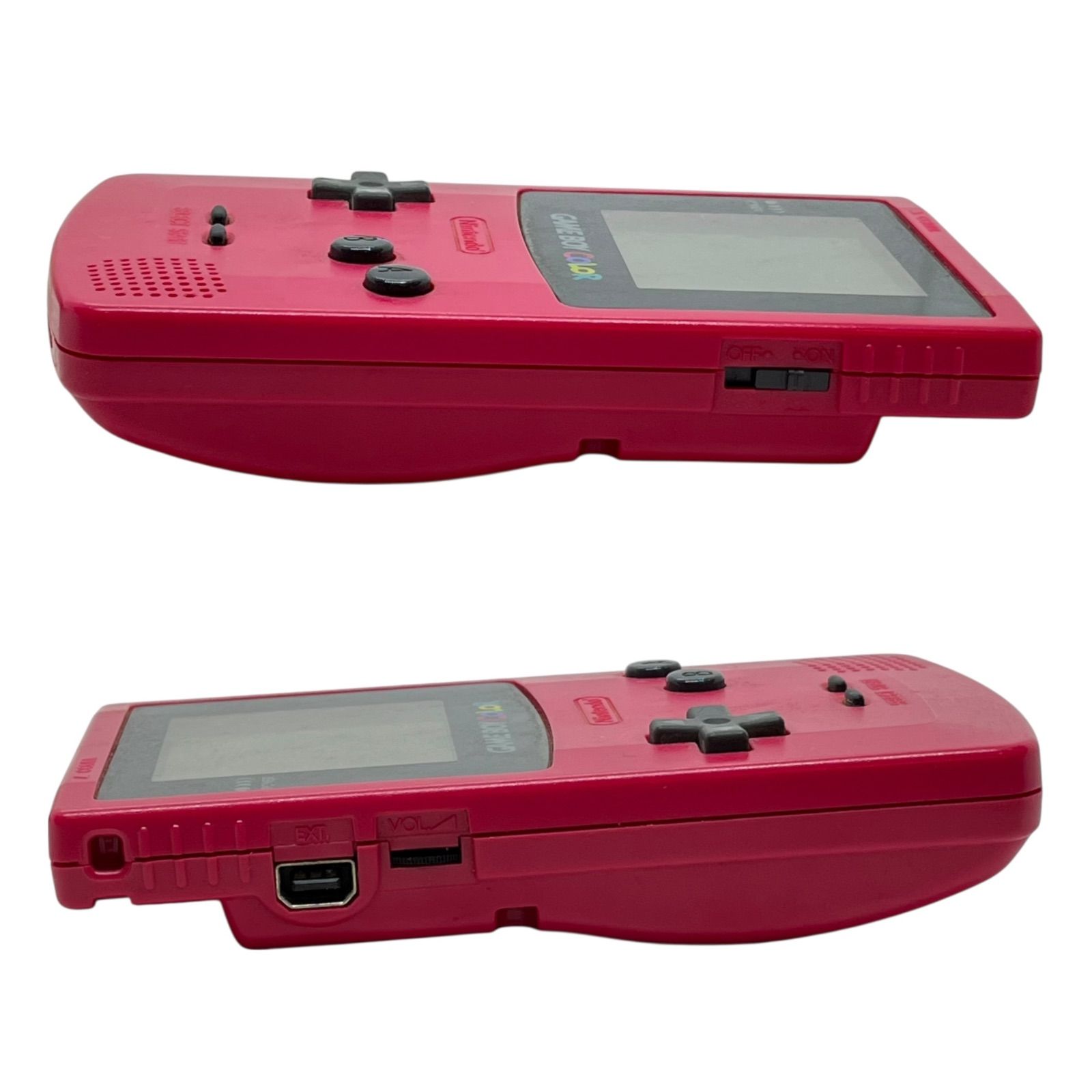 任天堂 ゲームボーイカラー レッド 赤 GBC ニンテンドー 中古 本体