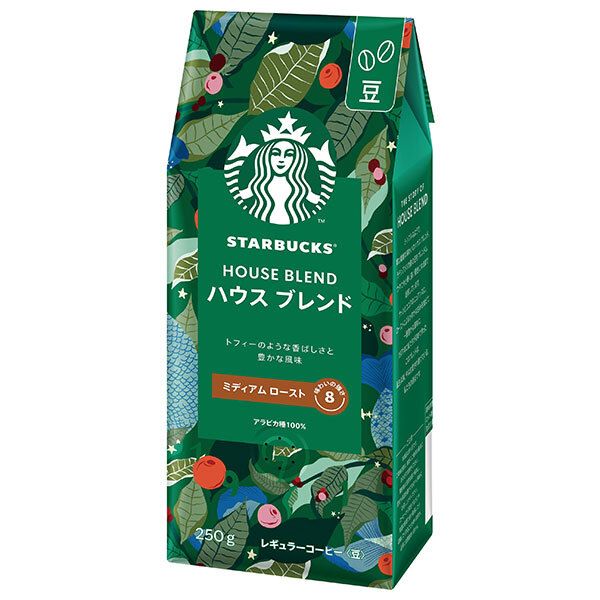 ネスレ日本 スターバックス コーヒー ハウス ブレンド 250g×6袋入× 2ケース ｜ コーヒー豆 レギュラーコーヒー 珈琲 スタバ