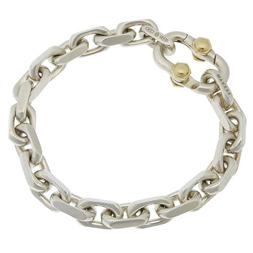 TIFFANY&Co.(ティファニー) K18 イエローゴールド YG シルバー