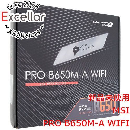 bn:0] MSI製 MicroATXマザーボード PRO B650M-A WIFI SocketAM5 - メルカリ