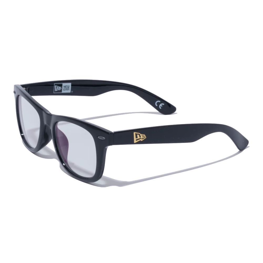 ニューエラ サングラス ウェリントン スクエアレンズ シャイニーブラックフレーム 調光グレーレンズ 1個 New Era Sunglasses Wellington Square Lens Shiny Black Frame Photochromic 1pc