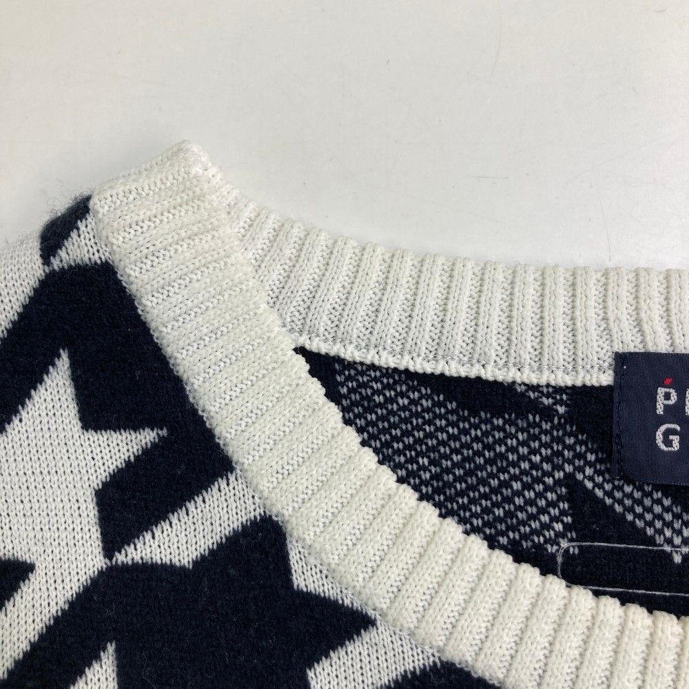 サイズ：5 PEARLY GATES パーリーゲイツ ニットセーター 千鳥柄