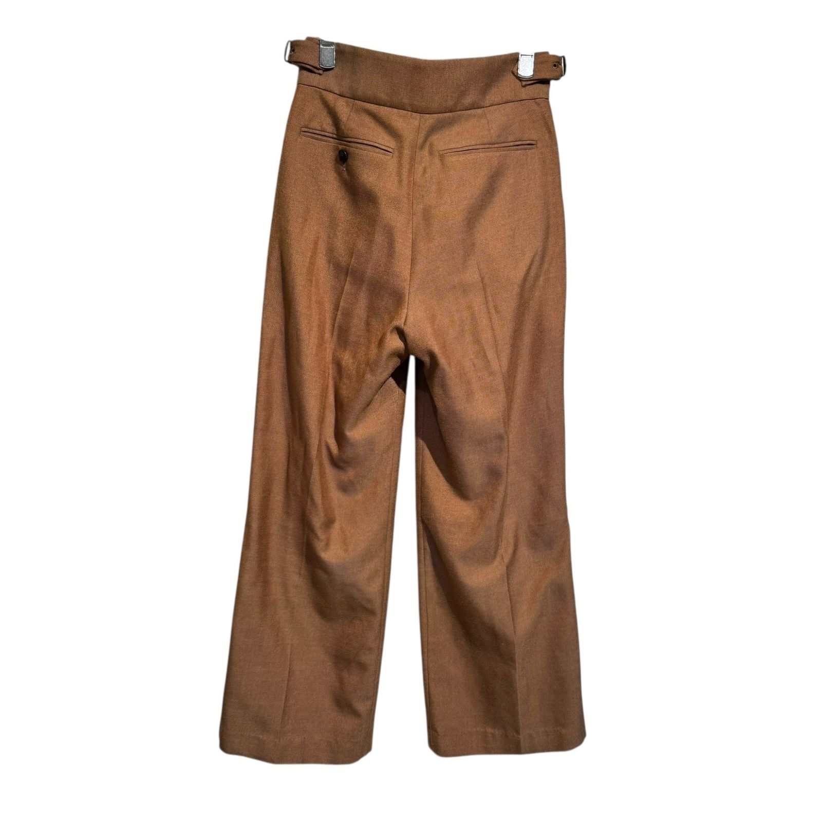 HYKE ハイク ④ ツイルタックグルカパンツ レディース ブラウン サイズ1