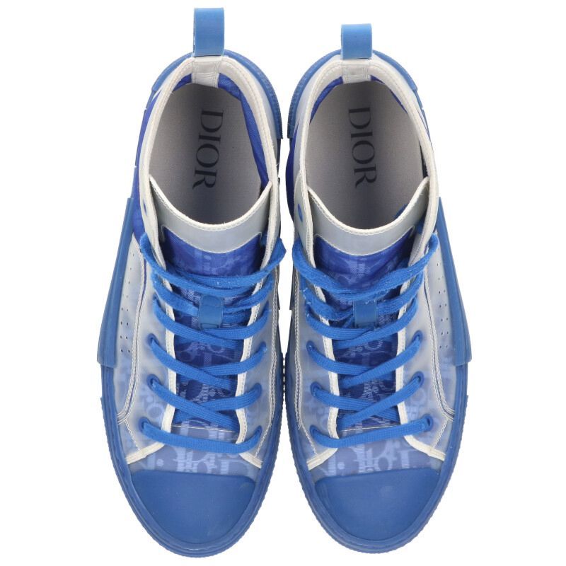 ディオール B23 オブリーク総柄ハイカットスニーカー メンズ 44 - メルカリ 