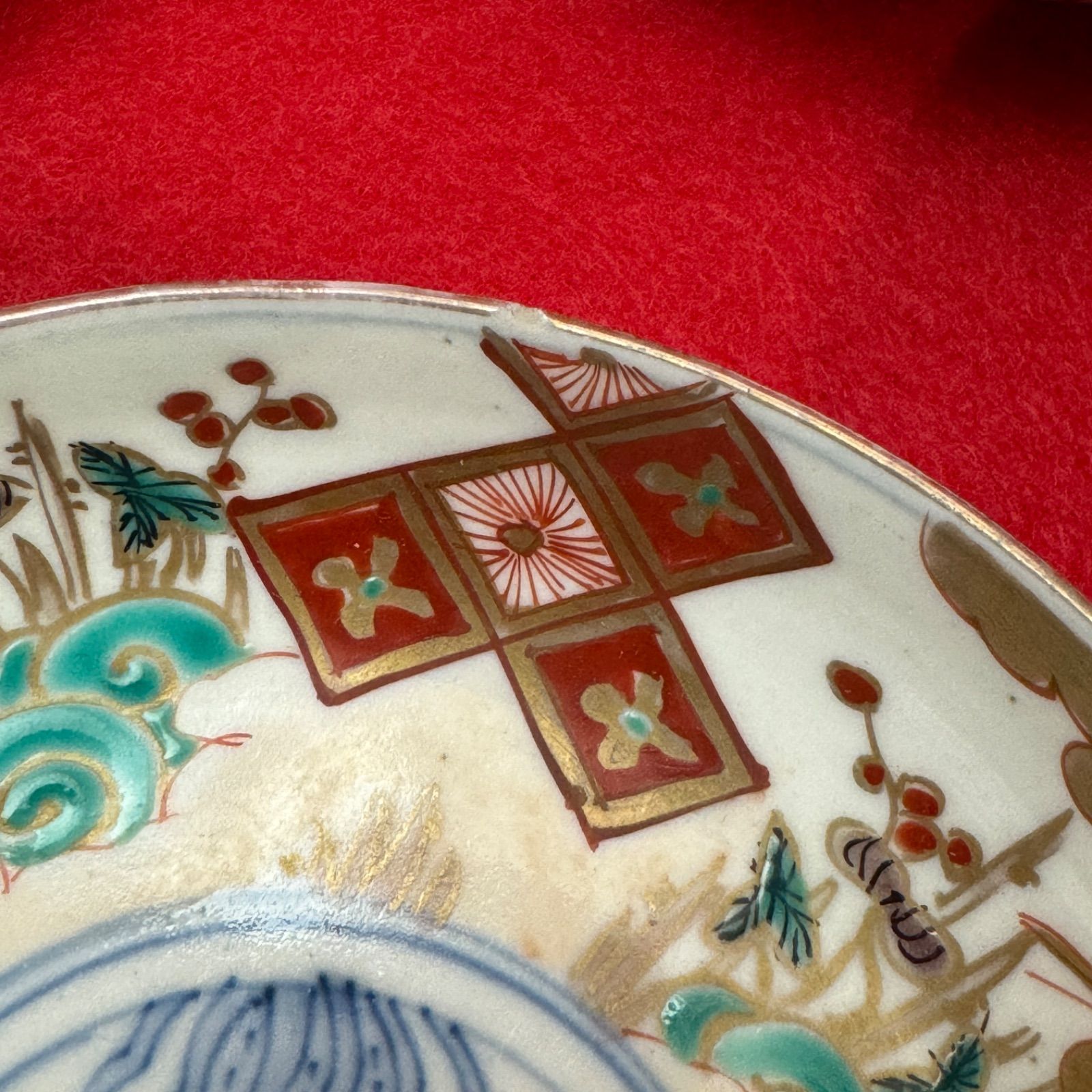 古伊万里 色絵小皿5枚 鶴•慈姑•吉祥模様 アンティーク - メルカリ 古伊万里 色絵小皿5枚 鶴•慈姑•吉祥模様 アンティーク - メルカリ
