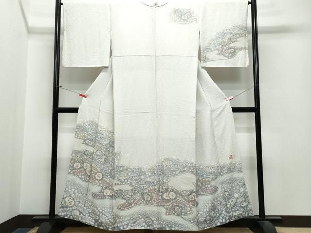 平和屋着物○訪問着 辻が花 正絹 逸品 CAAX0904vf