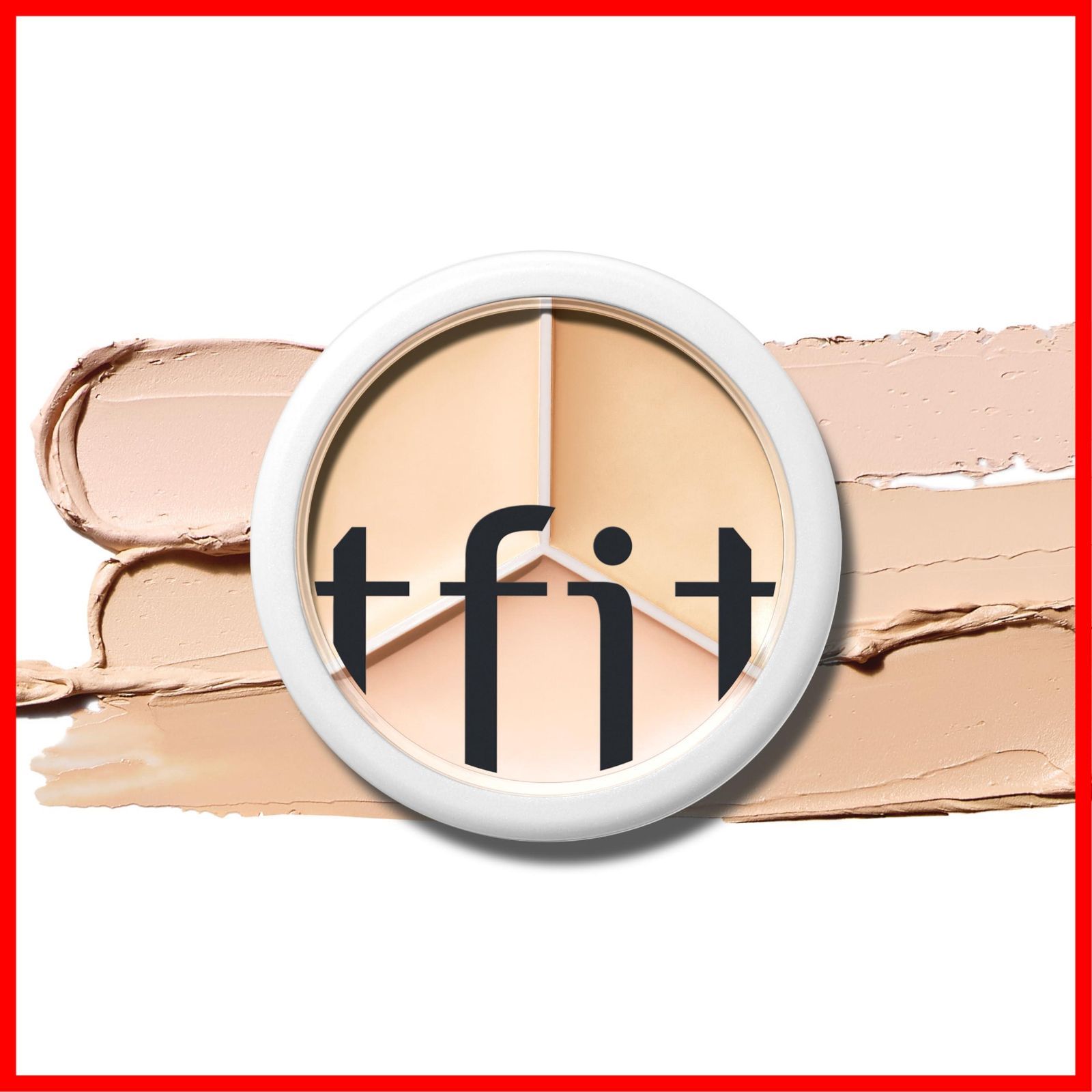 数量 TFIT カバーアッププロコンシーラー | 15g | 三色 | 毛穴 | ダークサークル | SNS ヒット商品 | コンパクト | オールインワン 00 Light