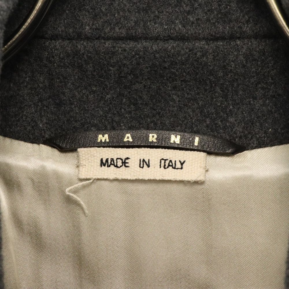 MARNI (マルニ) 20AW ウール フェルト ロング チェスターコート