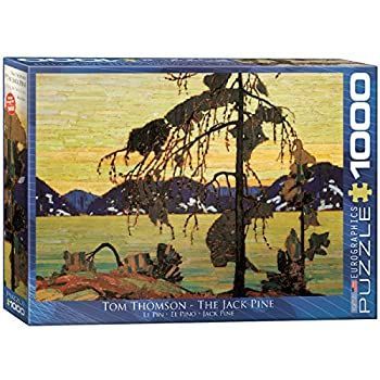 ジグソーパズル 1000ピース ユーログラフィックス ジャックパイン トム・トムソン 6000-7166