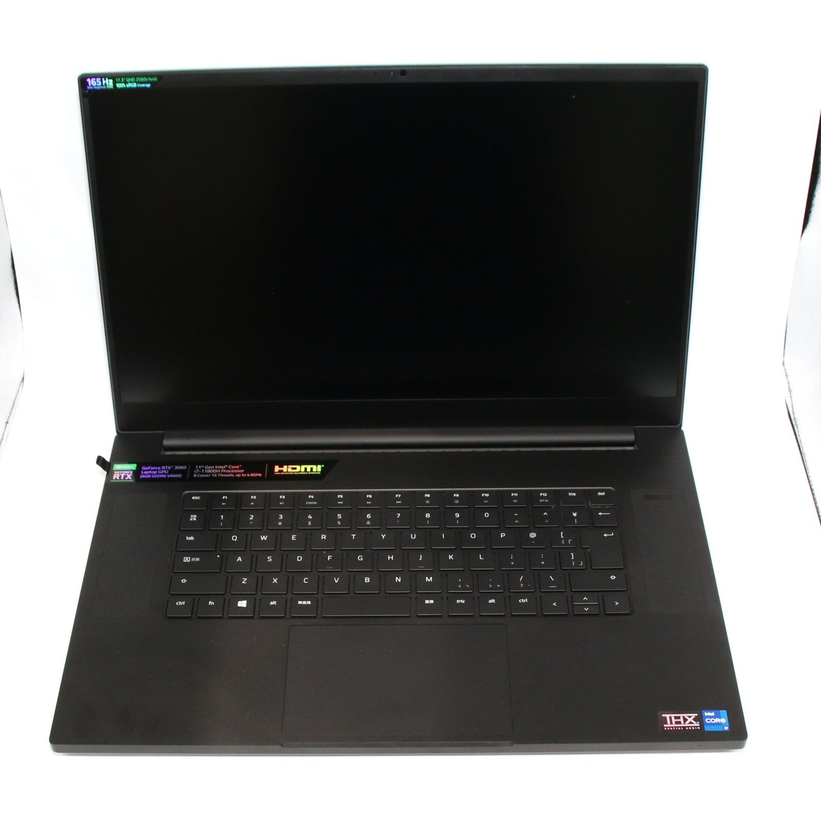 RAZER Blade17 ゲーミングノートPC Core-i7-11800H GeForce RTX3060 17.3型 16GB 165Hz rz09-0406aja3-r3j1 ブラック 可 C