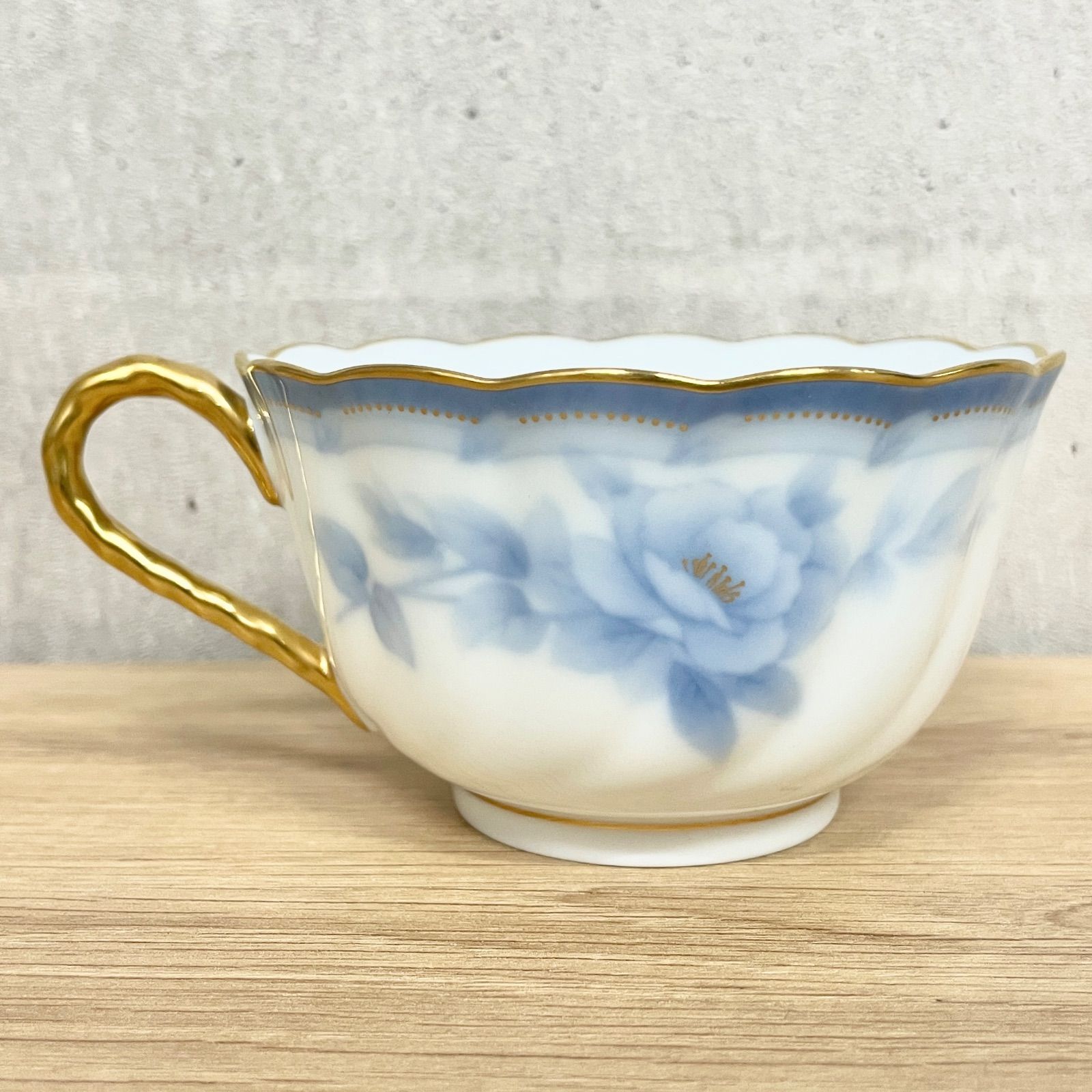 Noritake ノリタケ レゾナンスブルー カップ＆ソーサー 2客 セット - メルカリ