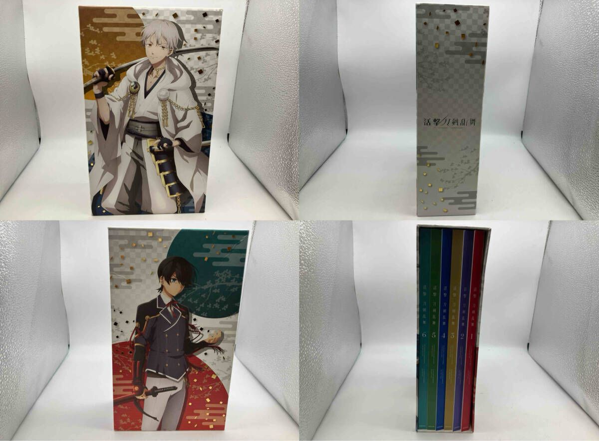 DVD 全6巻セット 活撃 刀剣乱舞 1~6 完全生産 版