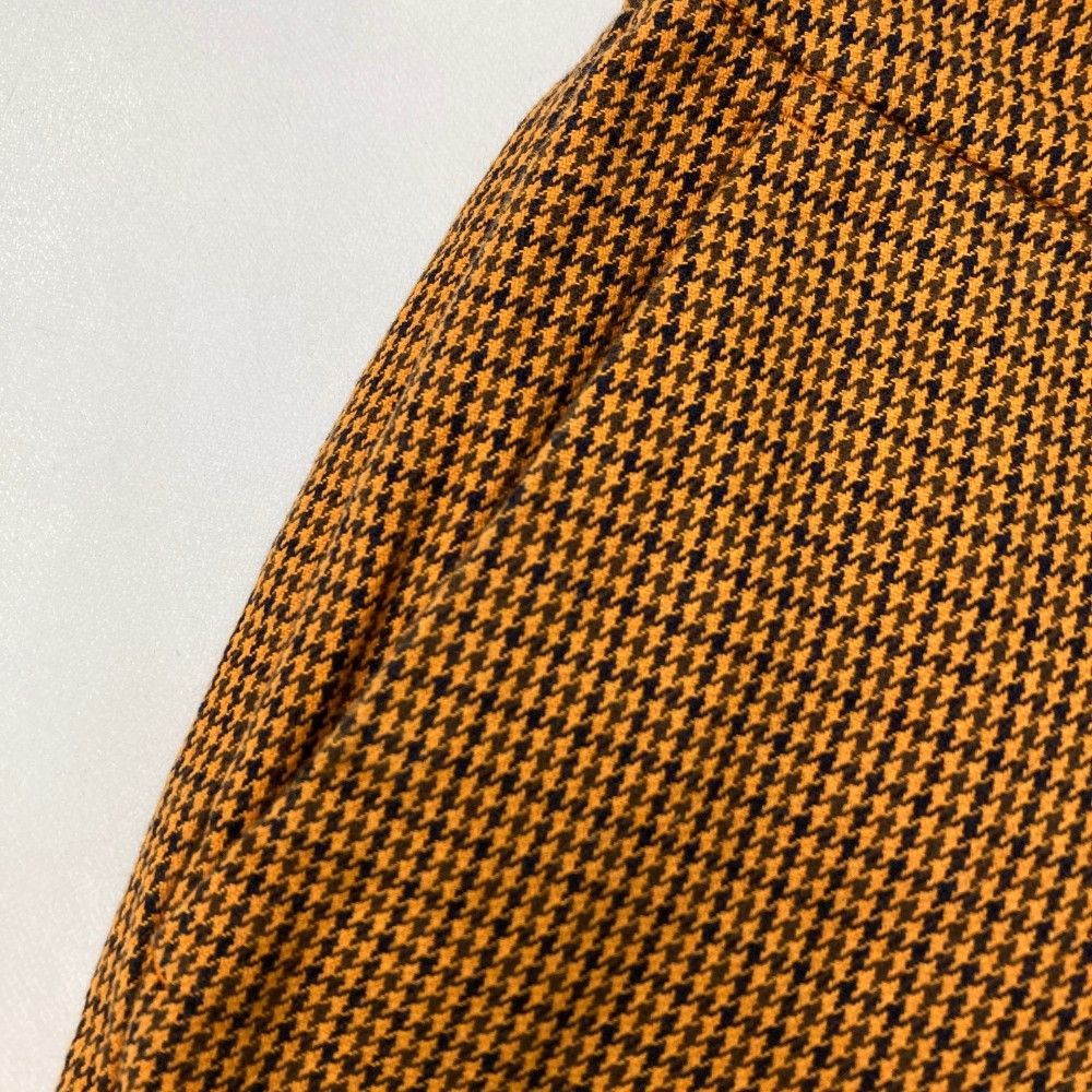 MASTER BUNNY EDITION セットアップ サイズ2 オレンジ SWAGGY BUNNY】レトロストライプジャガード半袖ポロシャツ | MASTER