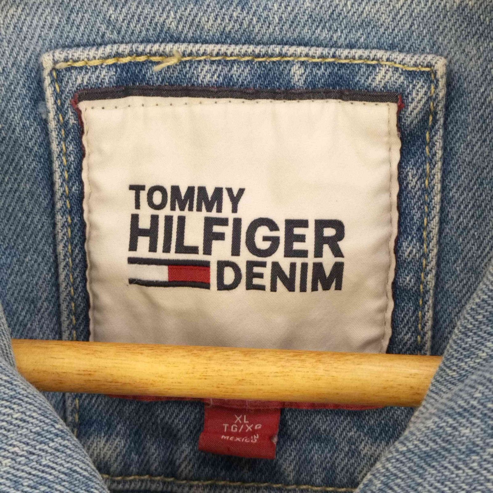 トミーヒルフィガーデニム TOMMY HILFIGER DENIM バック刺繍ロゴ