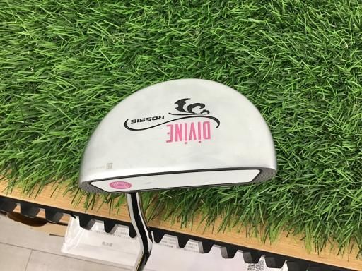 オデッセイ DIVINE LINE ピンク ROSSIE 33インチ レディース パター PT スチール フレックスその他 レディース 女性用 右利き 右用 Cランク ゴルフクラブ