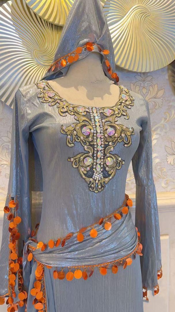 ベリーダンス衣装サイーディ サーディドレス ピンク オーダー