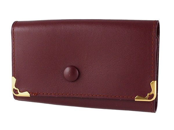 カルティエ Cartier マストライン キーケース L3000006 ボルドー カルティエ Cartier マストライン キーケース L3000006 ボルドー