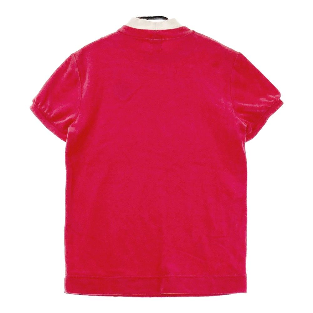 サイズ：38 ARCHIVIO アルチビオ ベロア ハイネック 半袖Tシャツ