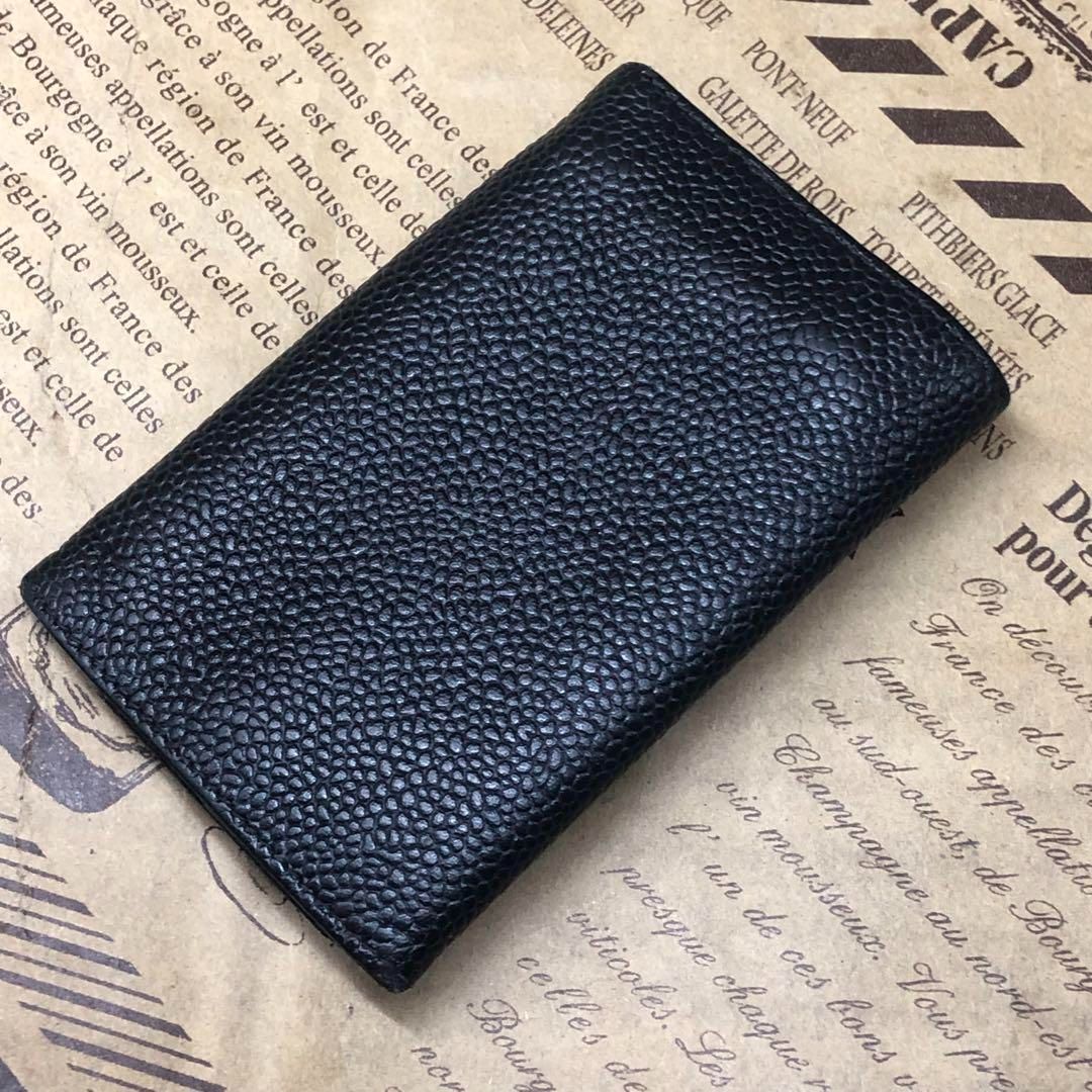 シャネル キーケース6連 鍵 キャビアスキン ココマーク キーリングFP528