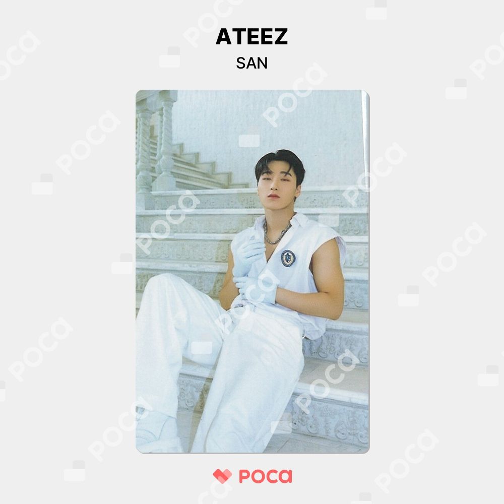 ATEEZ 正規1集 Z ver. 日本限定 サン トレカ② SAN ATEEZ JAPAN 2ND SINGLE Limitless HMV Hologram ver. POB