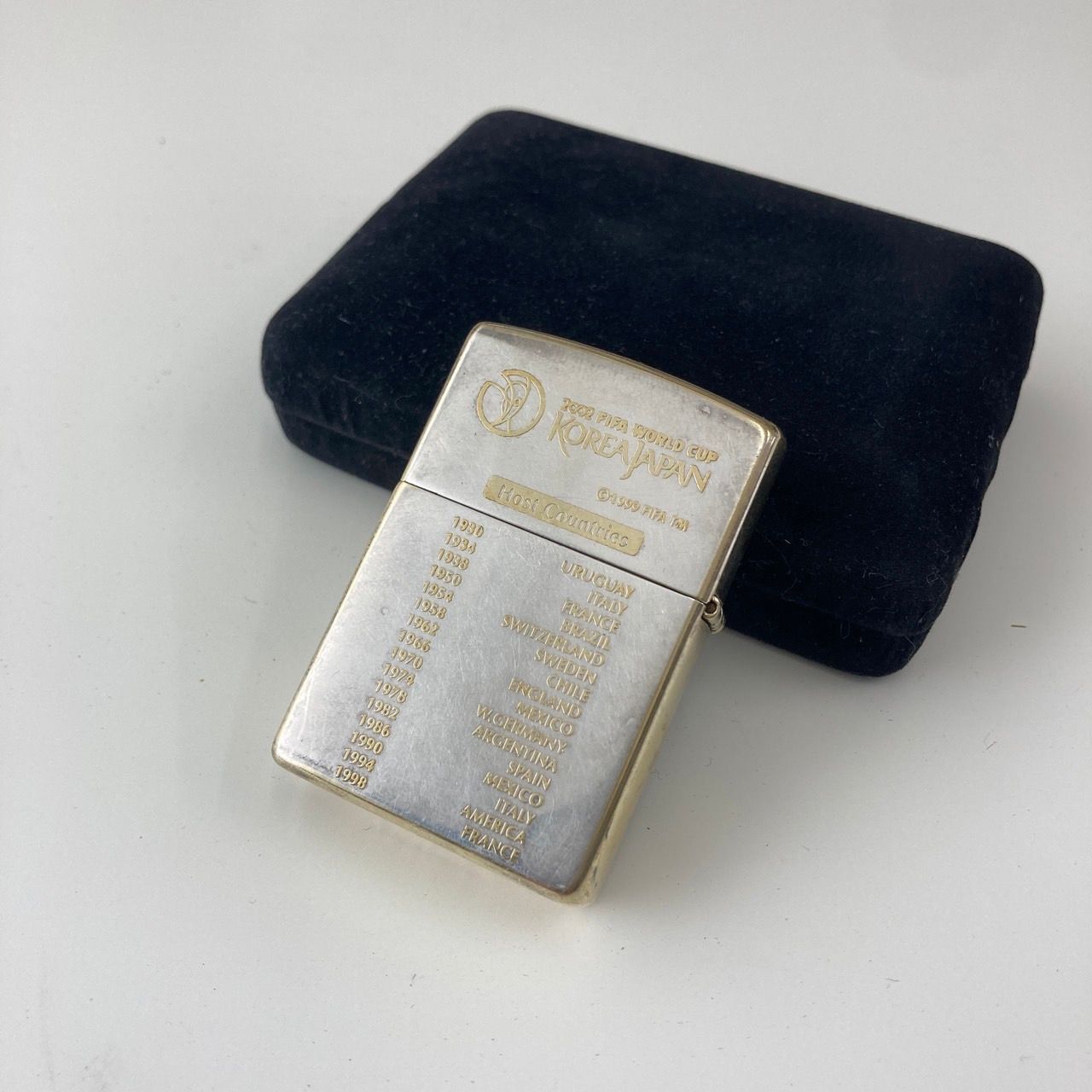 2002 FIFA World Cup 限定ライター No.3703 011 2002 FIFA World Cup トロフィー Zippo ライター - メルカリ