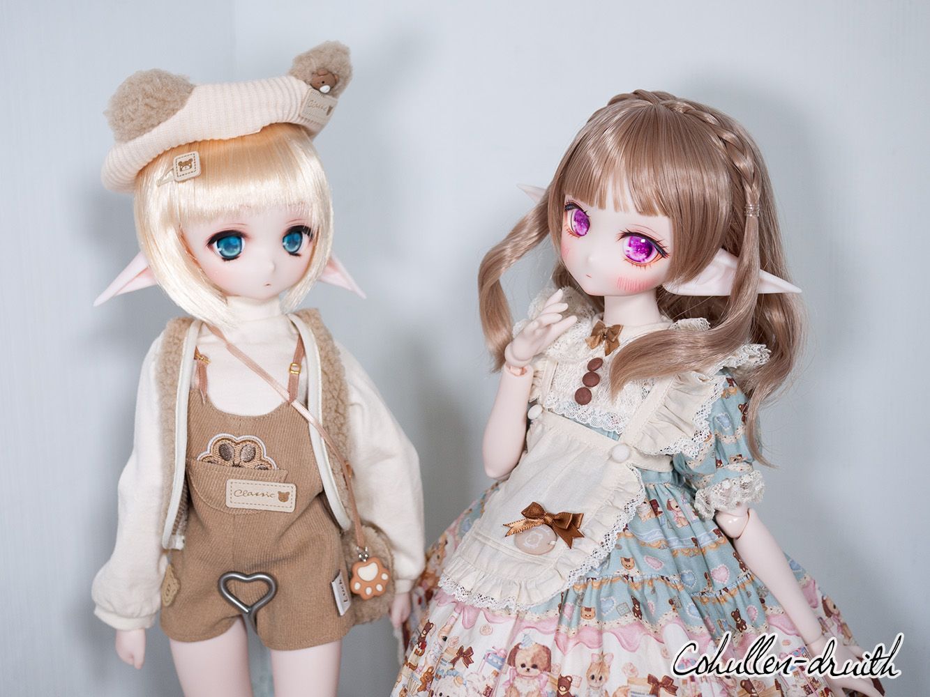 40-60cmドール用 エルフ耳パーツ - メルカリ