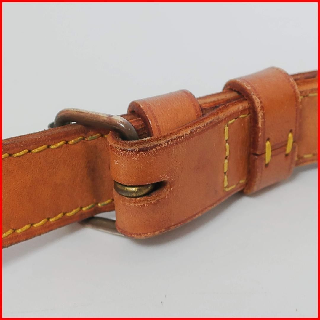 正規品 ヴィトン ショルダーストラップ ヌメ革 フランス製 カード 正規品 ヴィトン Louis Vuitton ショルダーストラップ ヌメ革