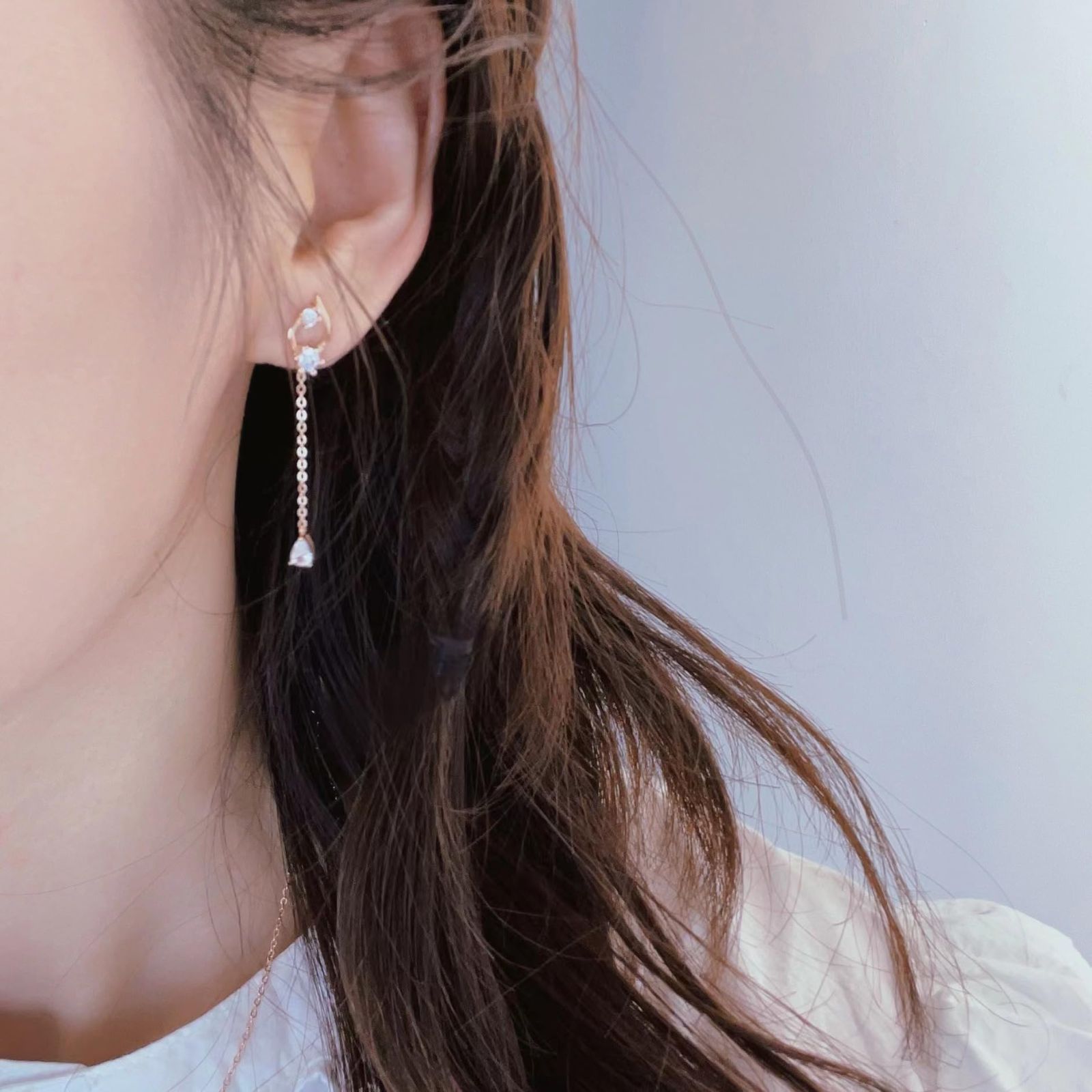 ピアス レディース 人気 上質ジルコニア 金属アレルギー対応 シルバー925