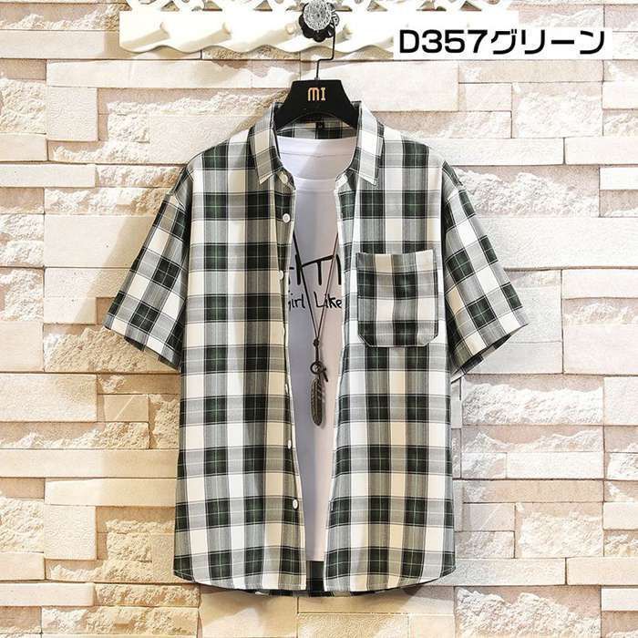kazukazuBIRDWELL チェック柄 半袖シャツ 2枚 kazukazuBIRDWELL チェック柄 半袖シャツ 2枚 楽天市場】【送料