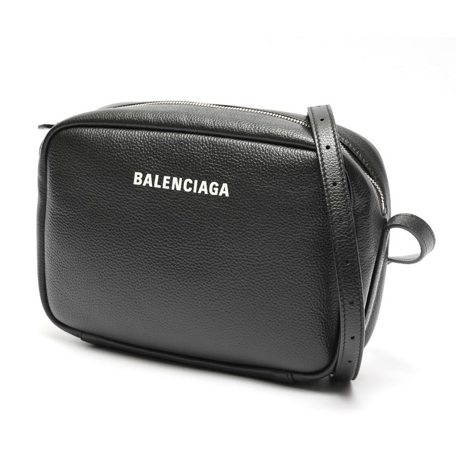 バレンシアガ / BALENCIAGA　エブリディ ミディアム カメラバッグ / ショルダーバッグ　679267　カタオシ レザー　ブラック 【中古】 商品番号 E-158855 BALENCIAGA - バレンシアガ / BALENCIAGA エブリディ ミディアム