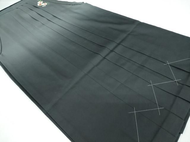 平和屋着物●女性 行灯袴 総刺繍 枝桜文 暈し染め DAAW5823ud