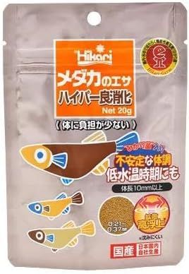 同梱不可 50個セット キョーリン ひかり メダカのエサハイパー良消化 20g