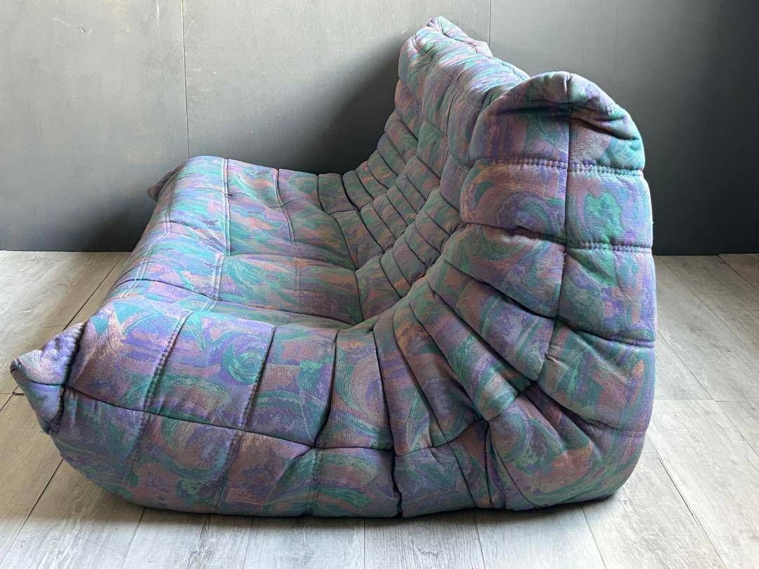 希少 リーンロゼ トーゴ　TOGO 3P 総柄 サイケ 3人掛ソファ　RZZ 希少 リーンロゼ トーゴ TOGO 3P 総柄 サイケ 3人掛ソファ RZZ