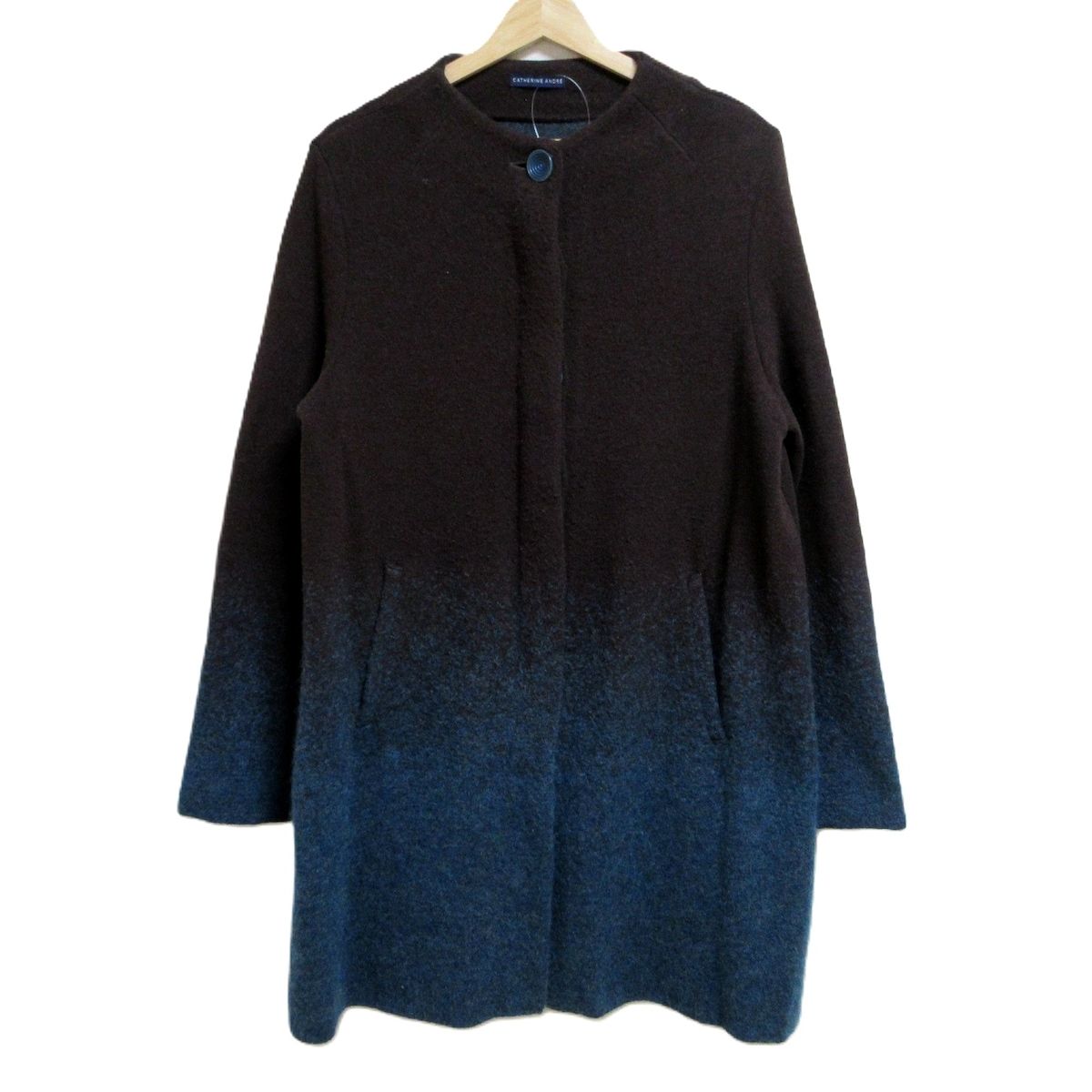 CATHERINE ANDRE(カトリーヌアンドレ) コート サイズL レディース  