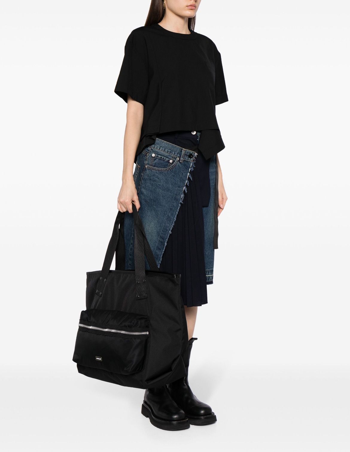 sacai Coal Tote Bag Large - メルカリ