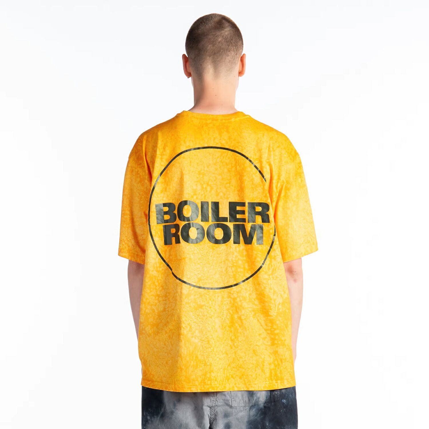 BOILER ROOM (ボイラー ルーム) OG T-SHIRT (MELT ORANGE) [ボイラー