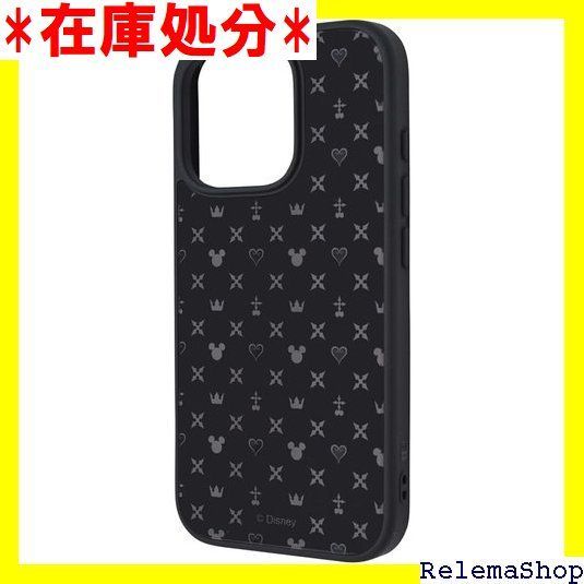 イングレム iPhone 16 Pro 2024年発売モデル ケース キングダム ハーツ maru 衝撃吸収 バンパー ハイブリッドケース キングダムハーツ_シンボル アイフォン16 スマホケース スマートフォンケース IQ