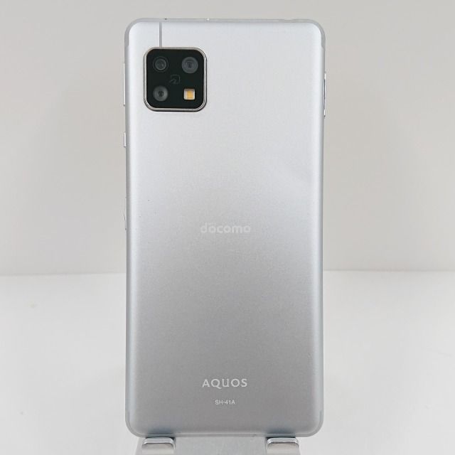 スマートフォン・携帯電話 AQUOS sense4 SH-41A ドコモ シルバー 送料