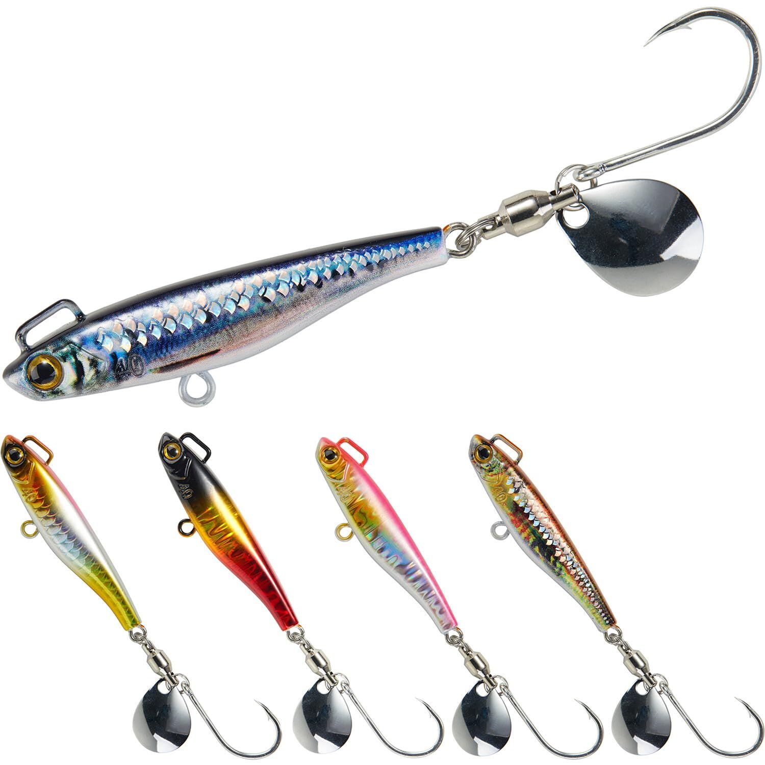 メタルジグ ルアー 青物 サワラ ブレードジグ 3