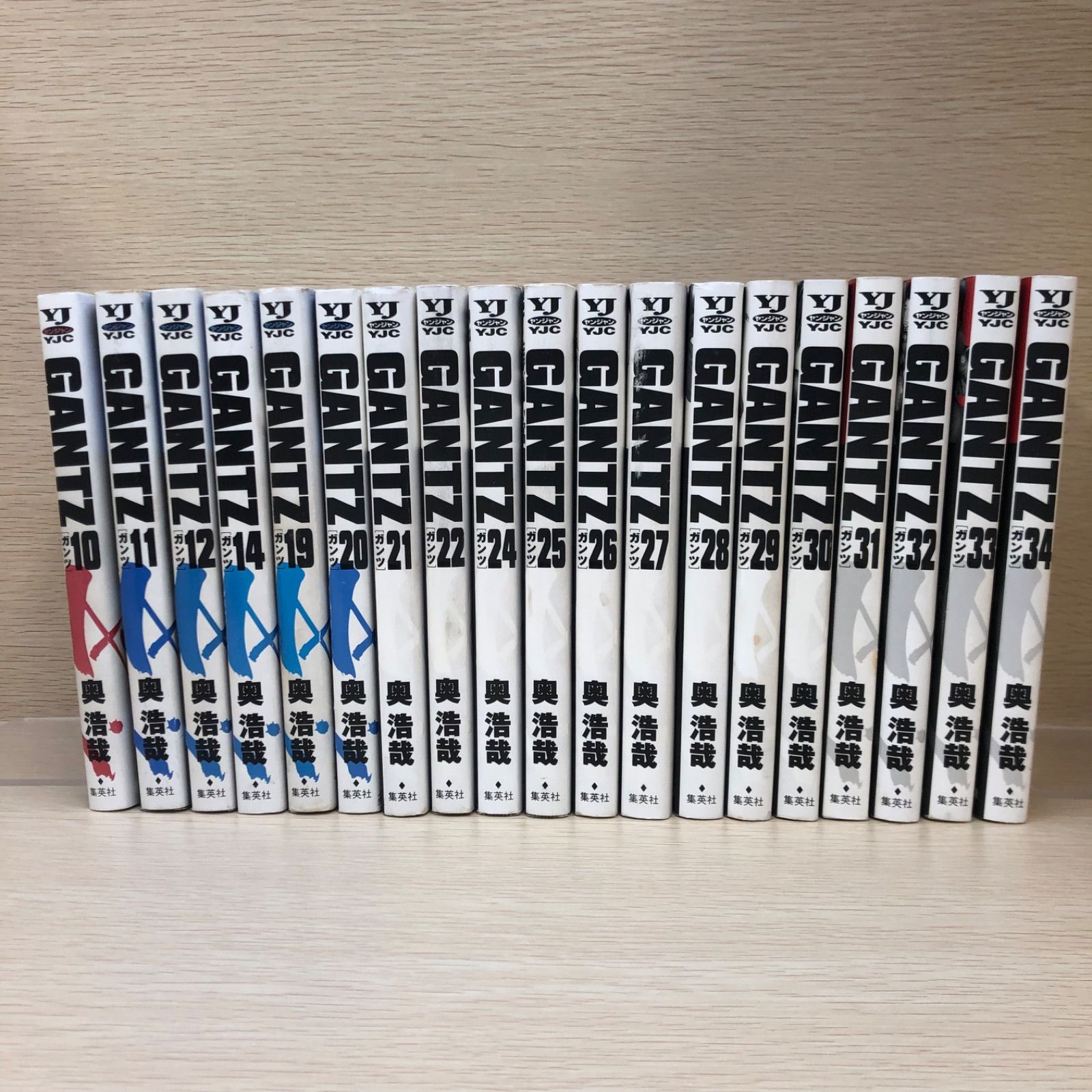 GANTZ 10～12・14・19～22・24～34巻/奥浩哉/250423/GF09121