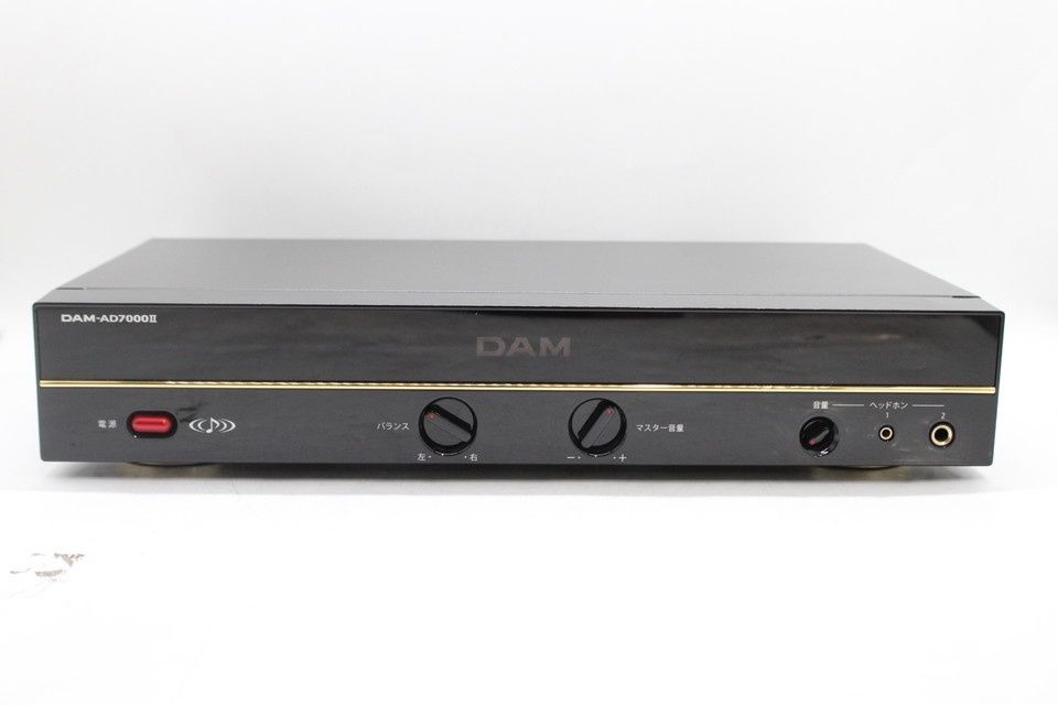 ジャンク 第一興商 パワーアンプ DAM-AD7000Ⅱ カラオケ DAM ITFTKM82WN4O-D-Z05-byebye