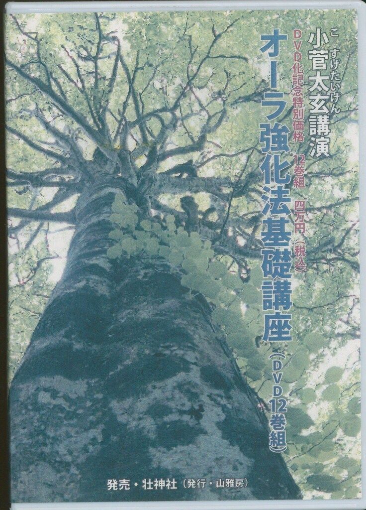 オーラ強化法基礎講座 DVD 12巻セット 小菅太玄